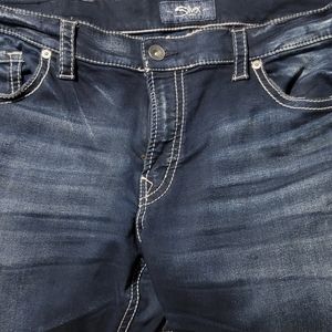 Men's Silver Zac Jeans 42 x 32